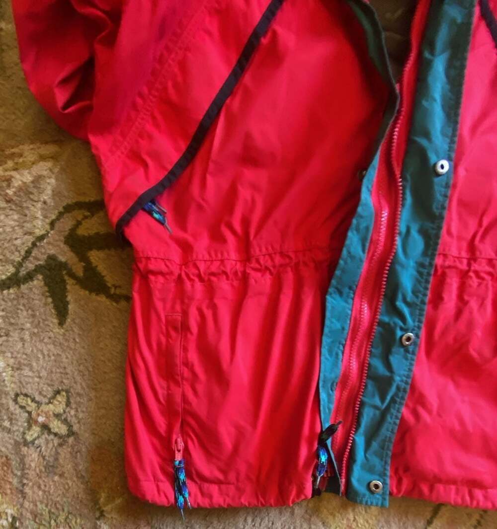 Vintage Columbia Omni-Tech Colorblock Hooded Jacket Men's Size M - Picture 6 of 6